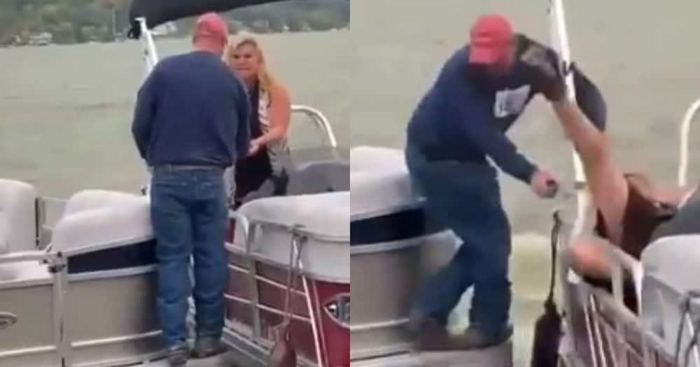 Man's boat proposal goes horribly wrong: internet laughing out loud