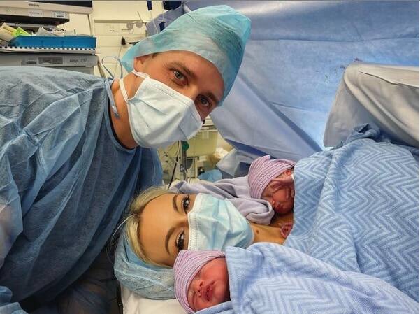 Rosanna Davison: Former Miss World delivers twins after suffering 14 miscarriages