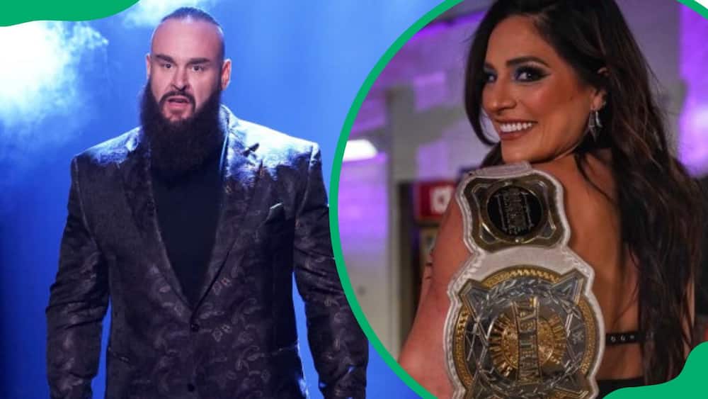 Braun during a 2019 The Tonight Show Starring Jimmy Fallon episode (L). Raquel Rodriguez posing for a photo (R)