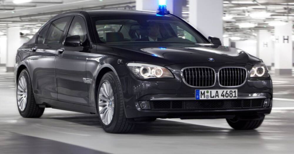 bmw 7 series security