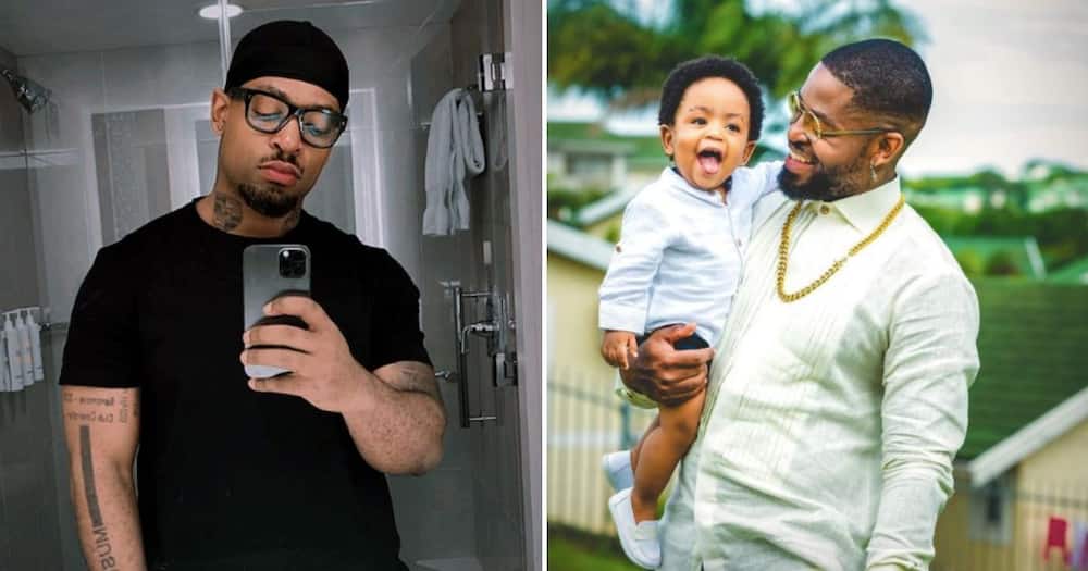 Prince Kaybee and son