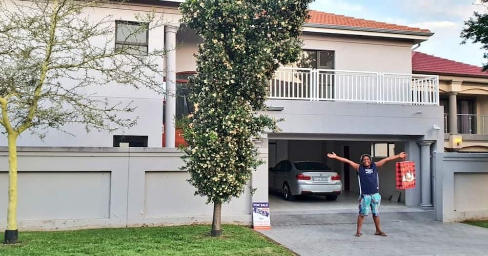 South African man, celebrates, buying second home, Mzansi reacts