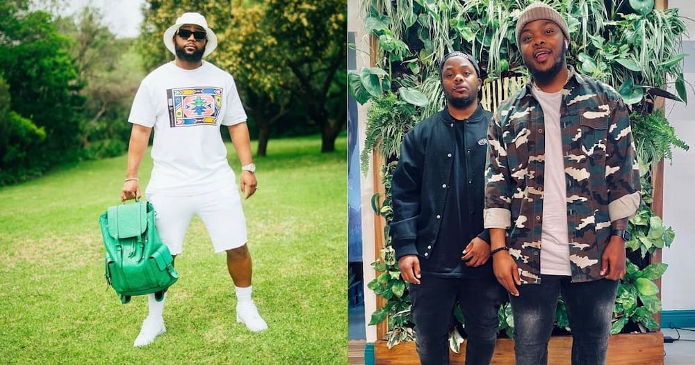 Cassper Nyovest wishes identical Major League twins a happy birthday