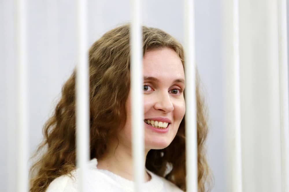 Katerina Bakhvalova, a 28-year-old journalist who covered anti-Lukashenko protests and was serving a two-year sentence, was given an additional eight years