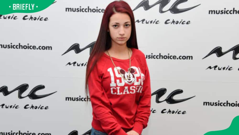 Does Bhad Bhabie have a relationship with her mom?
