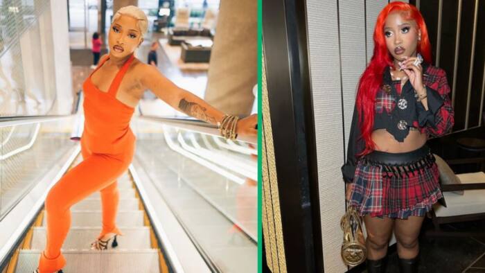 Uncle Waffles dresses like Justin Bieber for Halloween, netizens were left floored: "She’s so real"