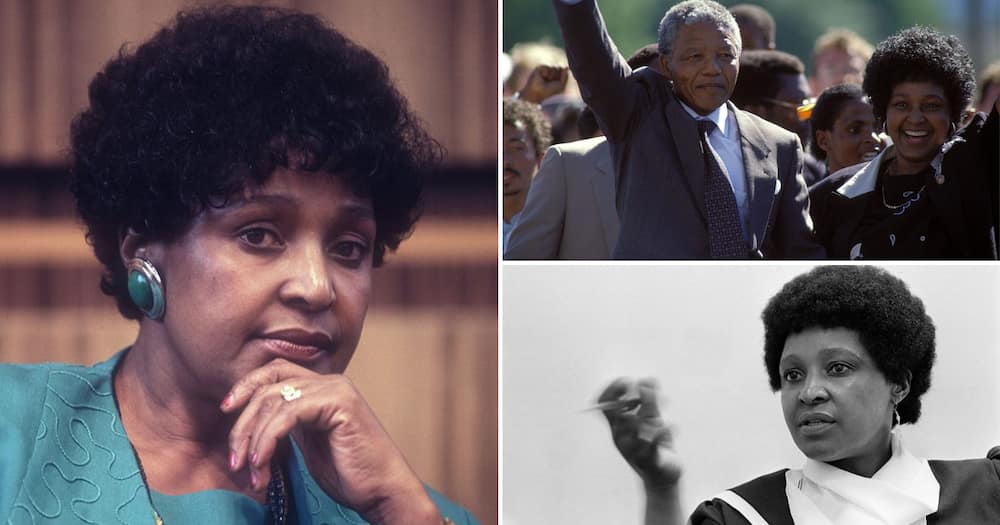 Winnie Mandela looked great in an afro