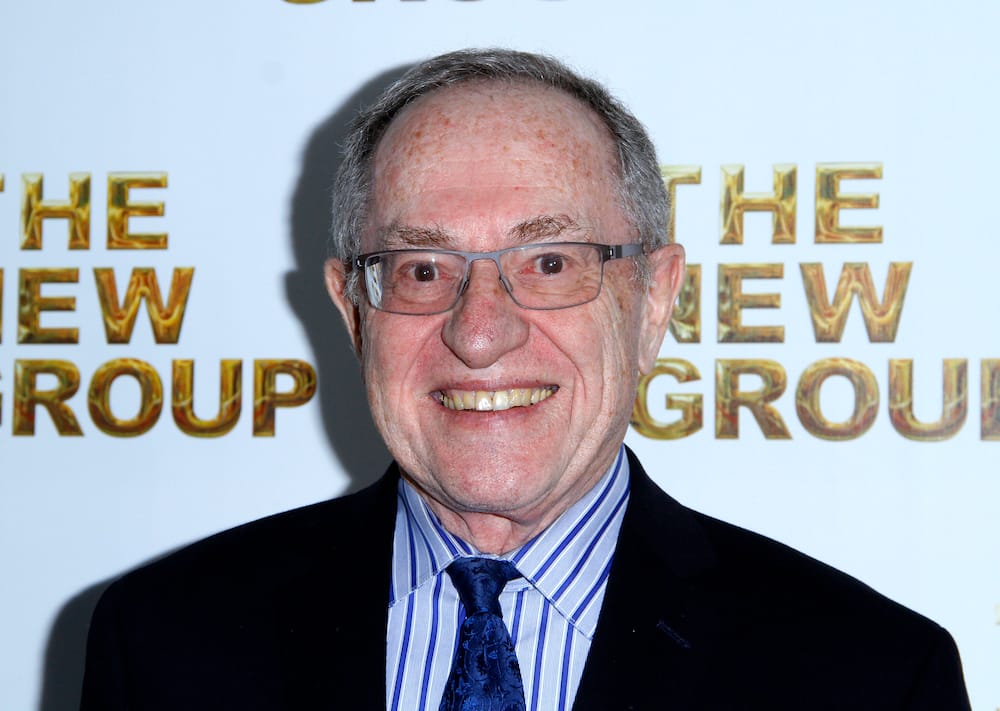 Alan Dershowitz attends the New Group Gala at Tribeca Rooftop