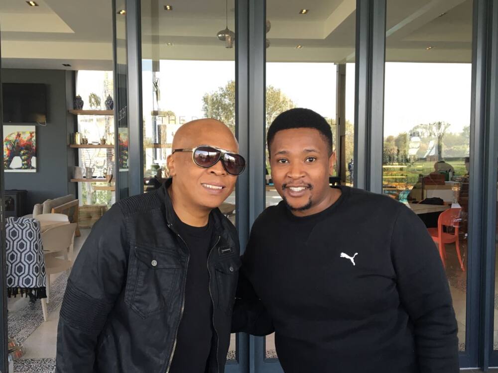 Musa Sukwene and Robbie Malinga