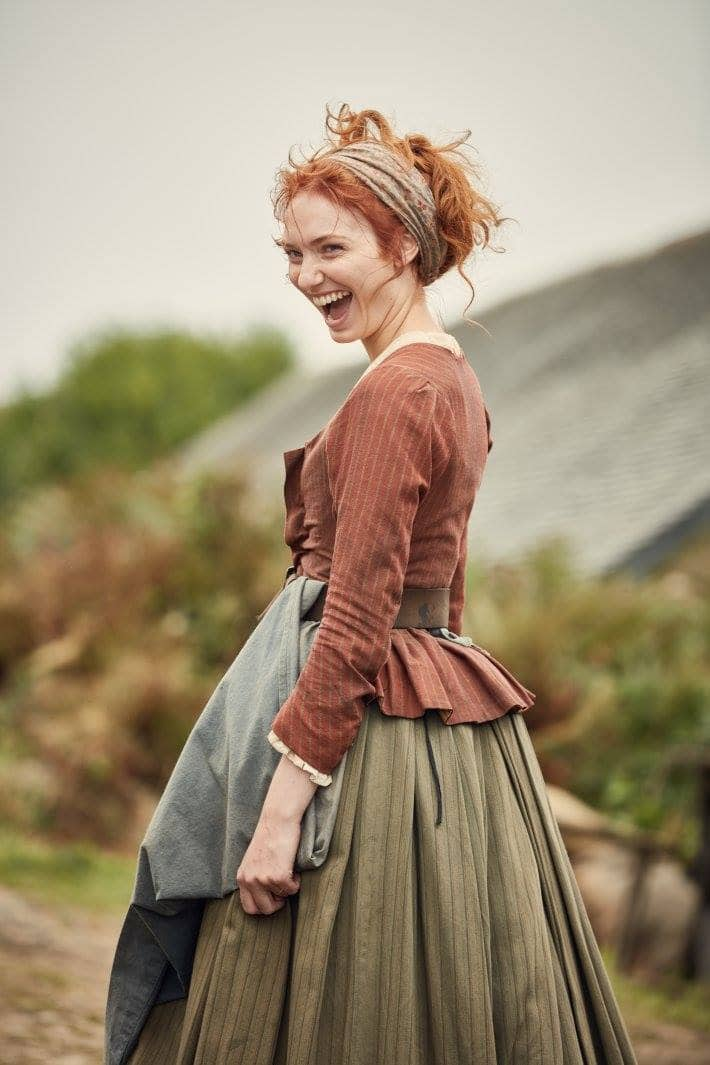 Aidan Turner and Eleanor Tomlinson