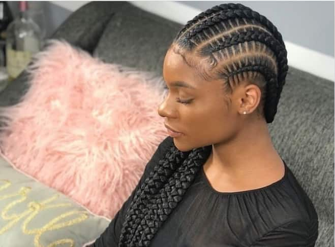 Latest Nigerian cornrow hairstyles