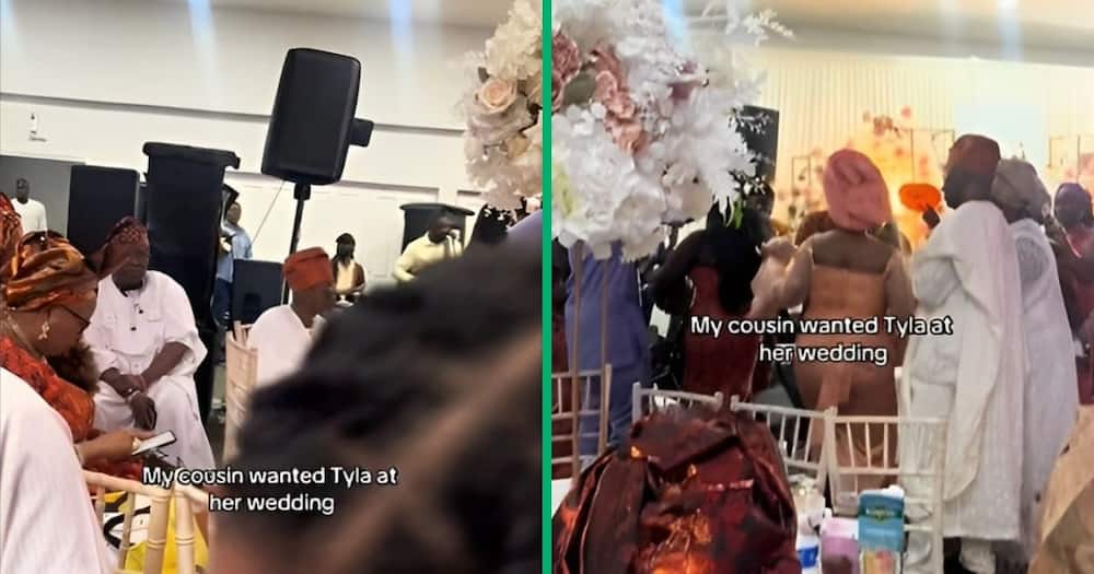 Tyla's 'Water' made African at Nigerian wedding