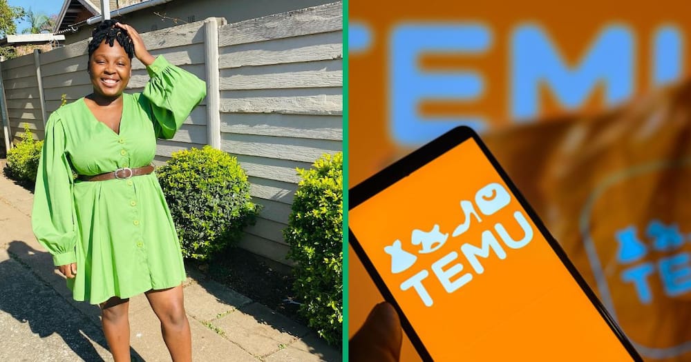A TikTok user plugged South Africans with an easy way to get free gifts from Temu.