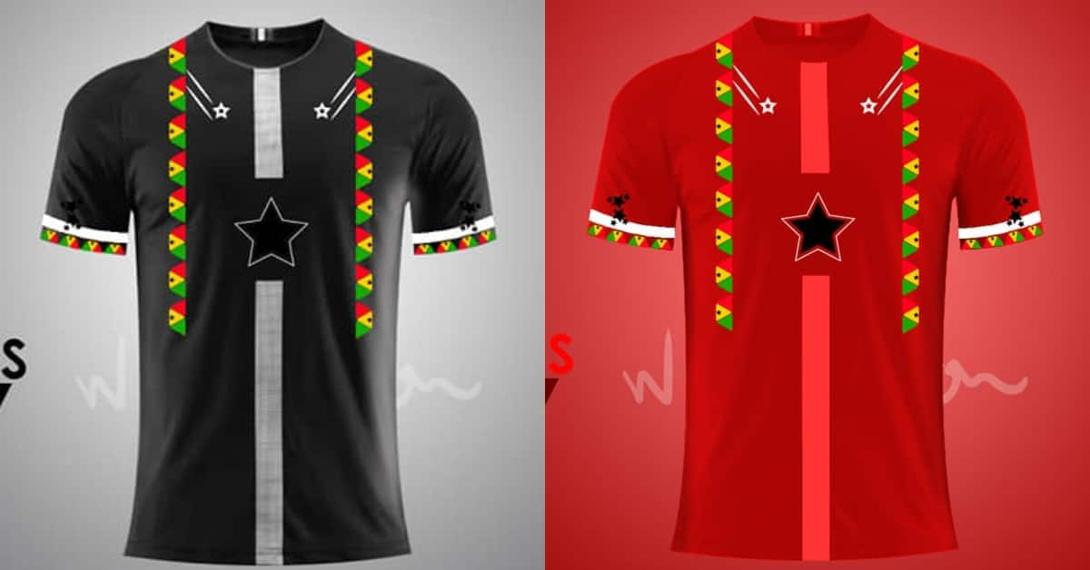 Designer Creates Beautiful Black Stars Jerseys Ahead of AFCON & World