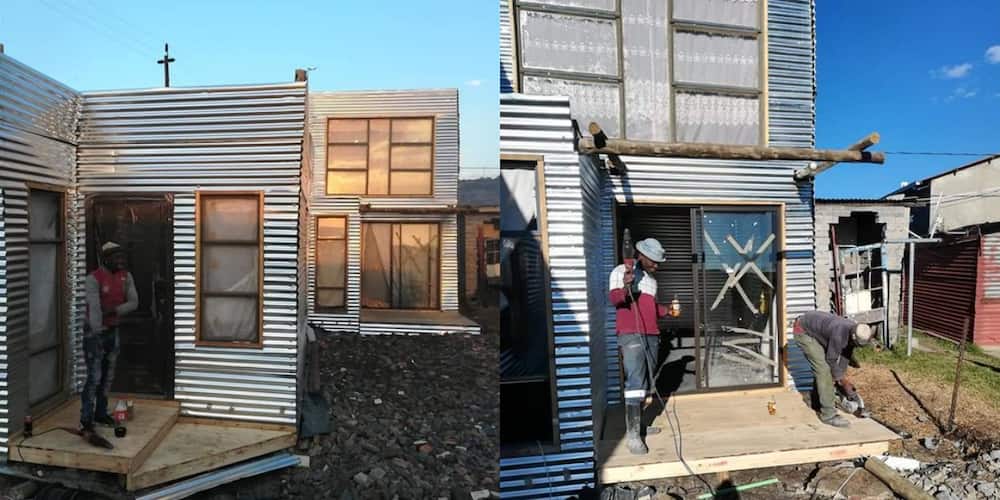 Double-storey, shack, house