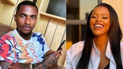 Dumped or denied: Thembinkosi Lorch claims to be single, fans ask about Natasha
