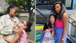DJ Zinhle loses her passport as she takes Kairo to NYC for her 8th birthday: "I'm going back home"