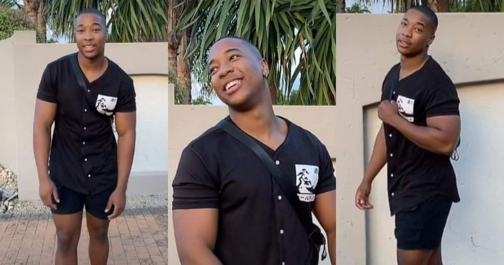 Attractive, actor, local hunk, Mzansi, South Africa, good-looking guy, Sithi Shwi, viral video, flirting