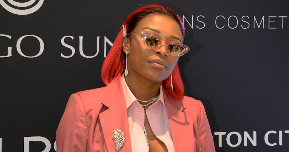 DJ Zinhle mocks her own cooking skills