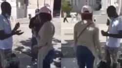 Lady commands boyfriend to go down on his knee as he proposes