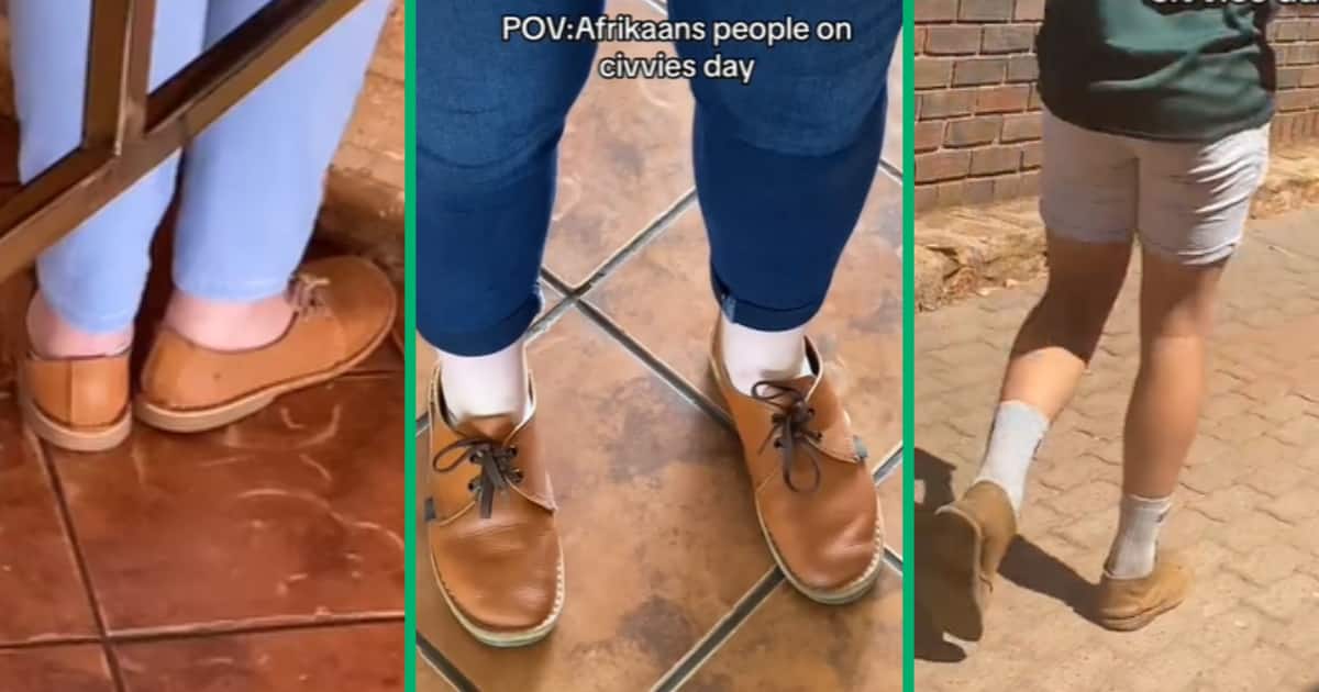Vellies invasion: White students rocking veldskoen, Mzansi laughs at video
