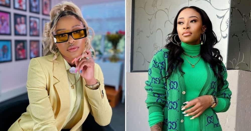 DJ Zinhle's employee allegedy stole goods worth R96 0000.