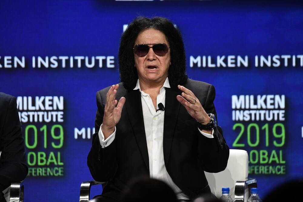 Gene Simmons at the annual Milken Institute Global Conference