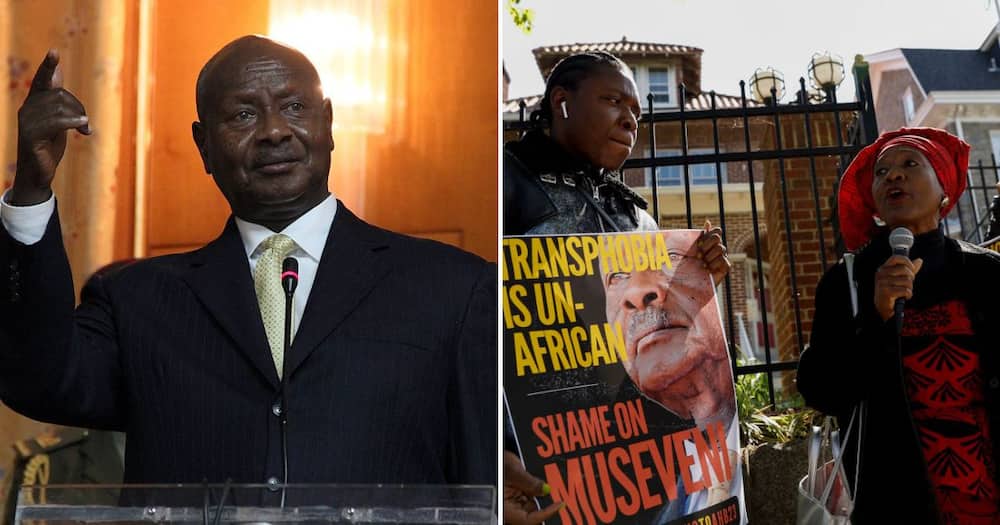 Museveni signed a harsh anti-LGBTQ law in Uganda