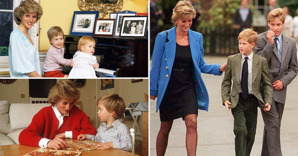 Lady Di was a loving mom to Prince Harry and William