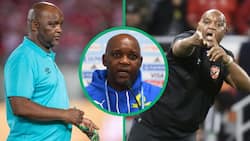 Pitso Mosimane rushed to the hospital after suffering health scare in Abu Dhabi, fans pray for him