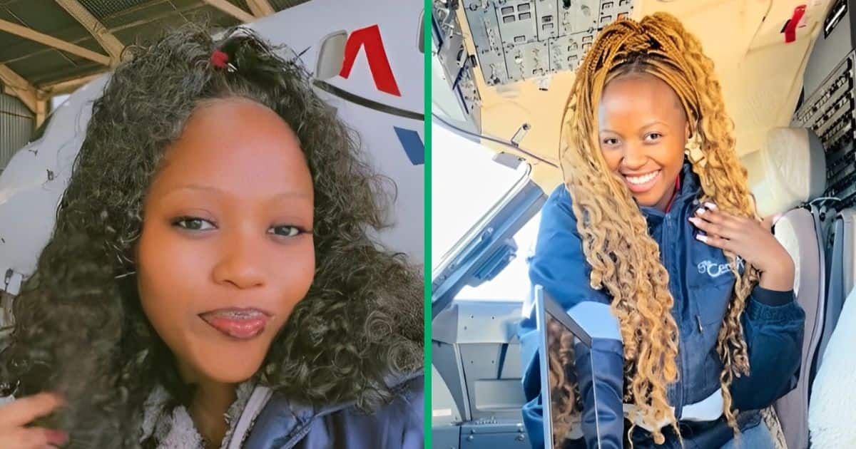 Watch: Female aircraft engineer explains her busy day, SA impressed