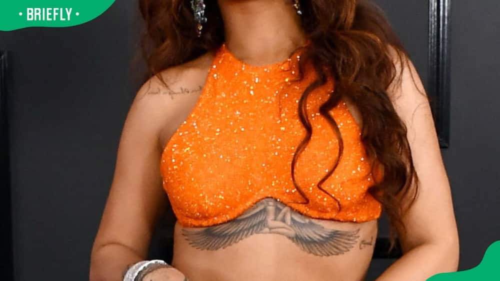 Rihanna's Goddess Isis tattoo