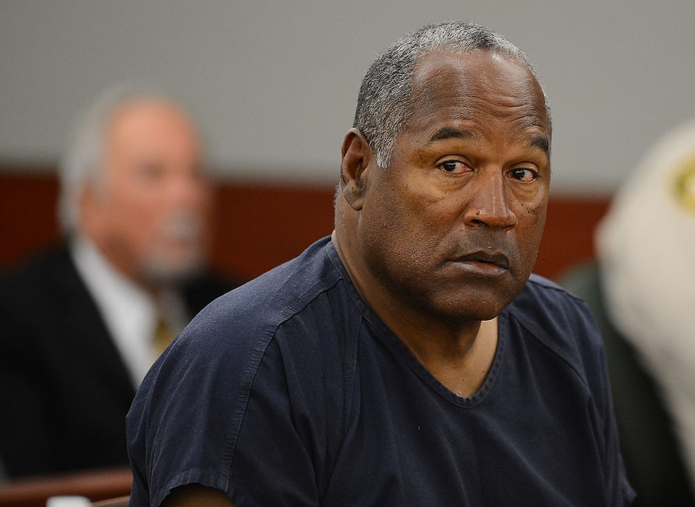 OJ Simpson at an evidentiary hearing in Clark County District Court