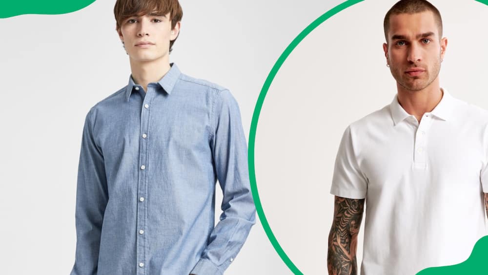 Types of men shirts