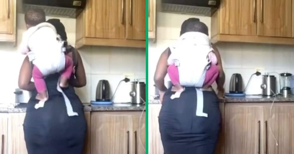Mother shares funny post of her energetic toddler.
