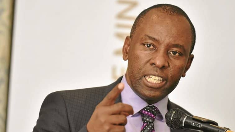 Former Minister of Mineral Resources Mosebenzi Zwane was testifying at the Zondo Commission on Tuesday. Image: Twitter