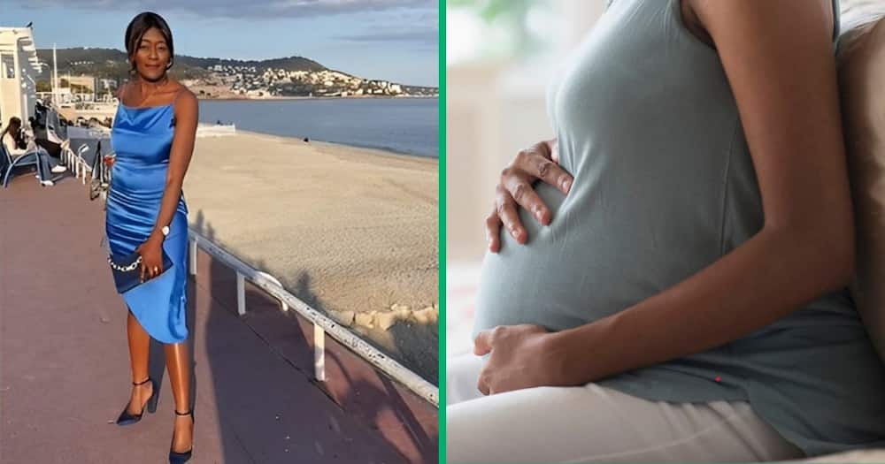 TikTok video shows a woman's pregnancy