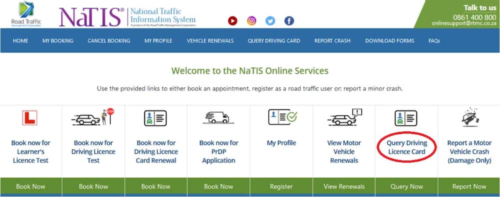 how to check drivers license status