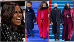 Michelle Obama hails kids who recreated her inauguration outfit