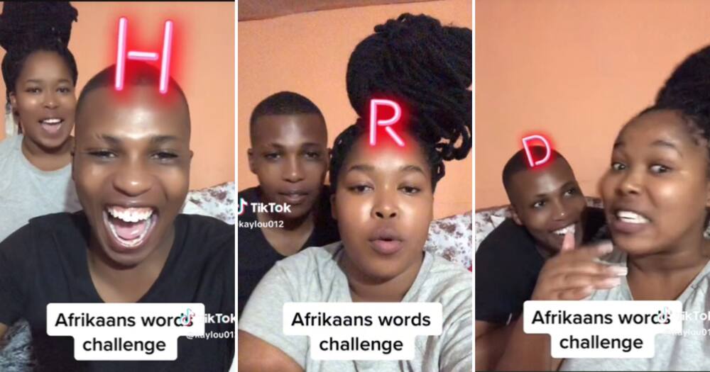 TikTok user @kaylou012 claims his lady chose this game as she knew he’d fail dismally at it