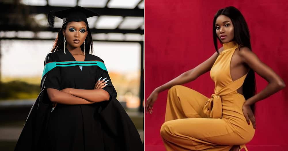Stunning young lady graduates,19 distinctions, social media