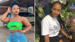 Cyan Boujee celebrates lux new whip despite heated relationship drama, Mzansi peeps have words about it