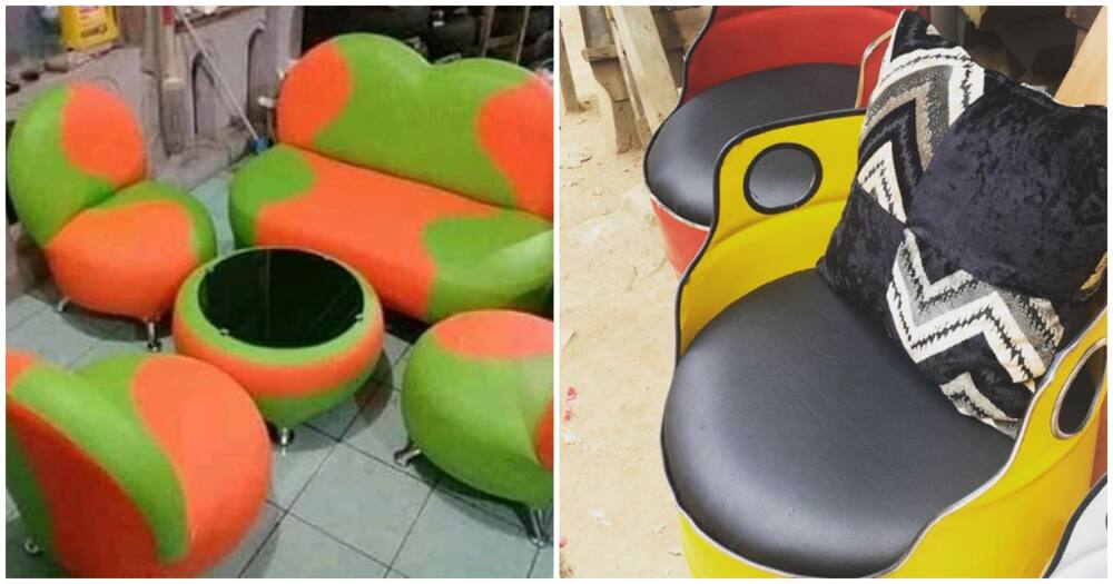 Artsy woman turns trash to treasure by upcycling tyres into furniture