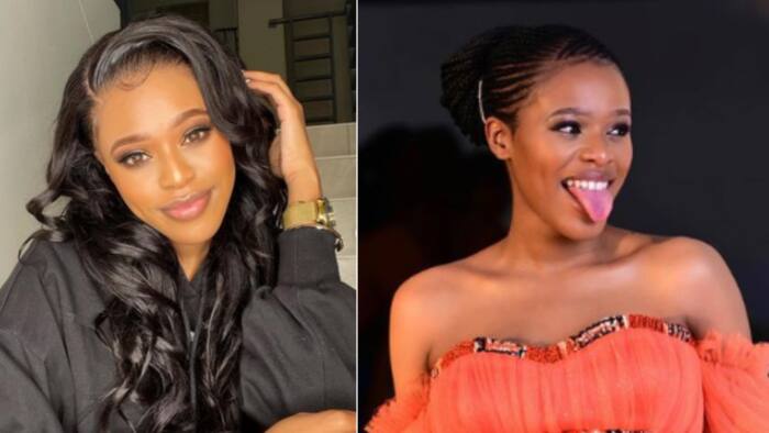 Natasha Thahane spills cute video from baby shower, luxury R40 000 venue and fancy drinks have SA dazzled