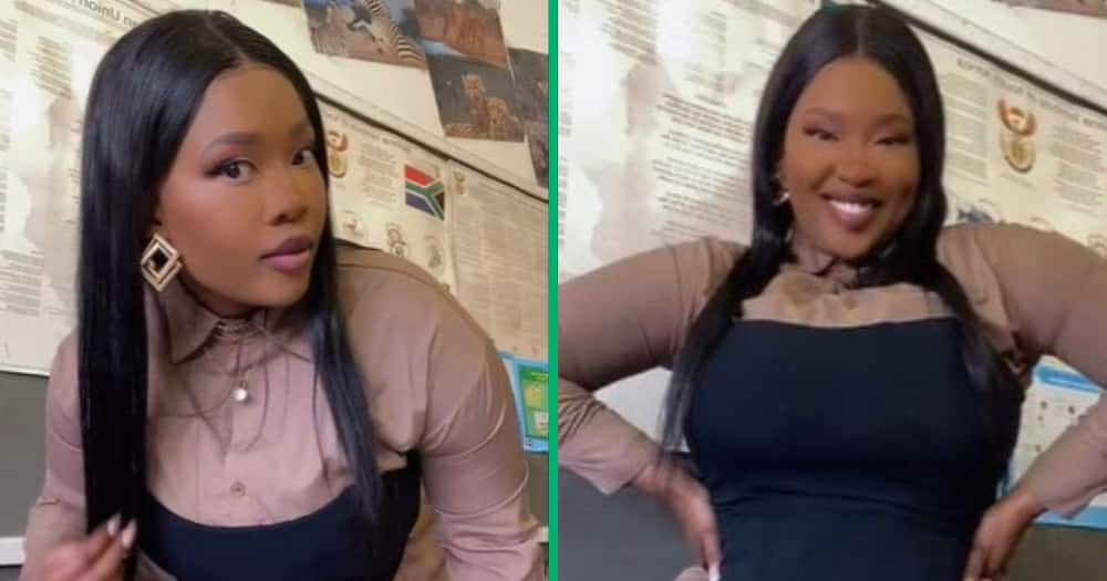 TikTok video of beautiful teacher goes viral