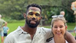 Parents of the year: Siya and Rachel Kolisi share stunning snap of them on parents day