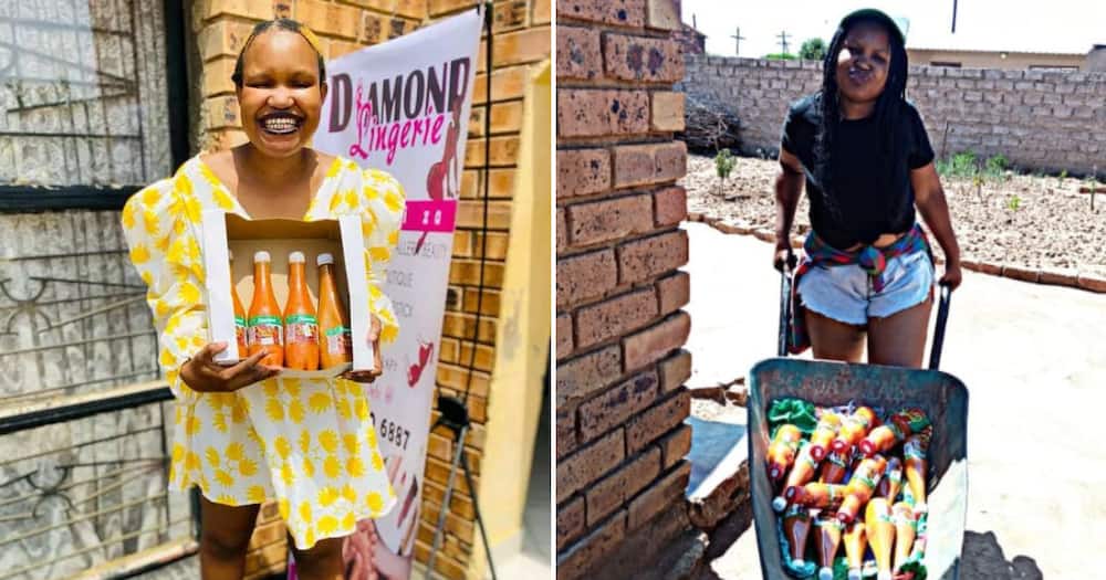The supermom started a business from her Sassa money