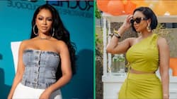 Mihlali Ndamase bags new ad campaign with perfume brand, netizens gush over influencer's wins