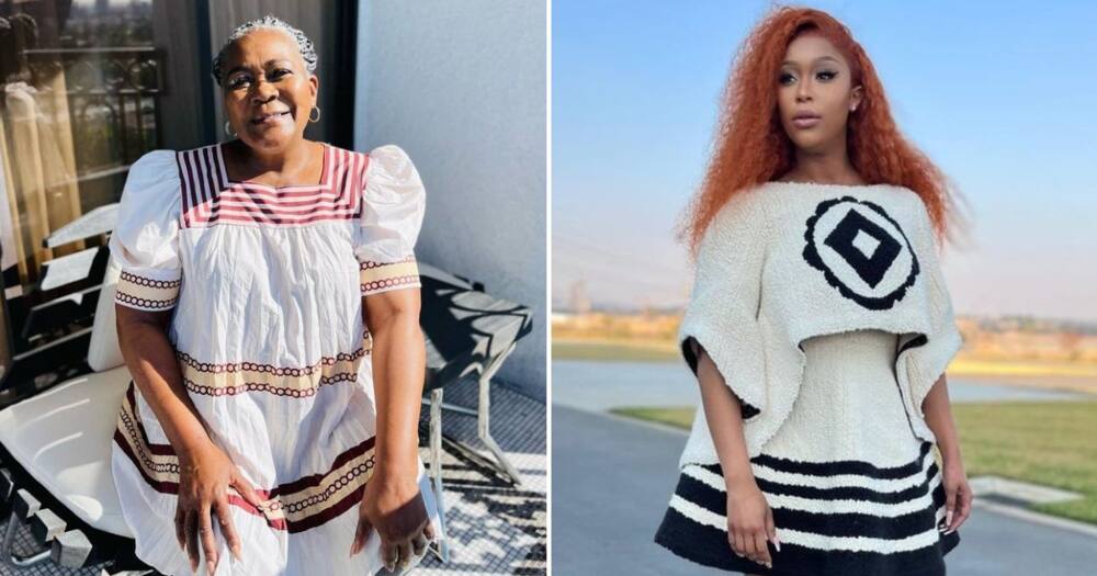 Minnie Dlamini and Connie Chiume on the cover of 'The Plug'
