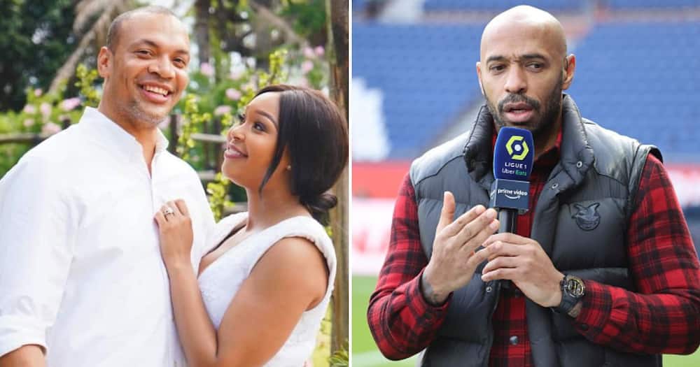 Minnie Dlamini revealed she had a crush on Thierry Henry when she was married to Quinton Jones.